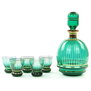 Serwis likierowy Borocrystal, Chribska, lata 50. 