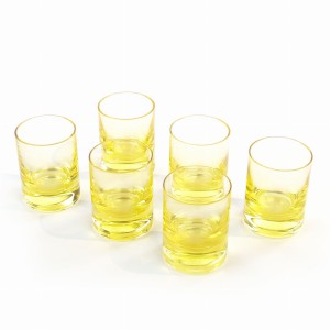 Kryształowe szklanki do whisky,  proj. R. Eschler, Moser 
