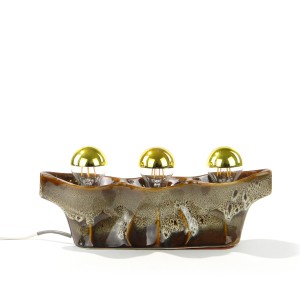 Lampa ceramiczna A. Sadulski, Polam Piła, Mirostowice, lata 70.  (1)